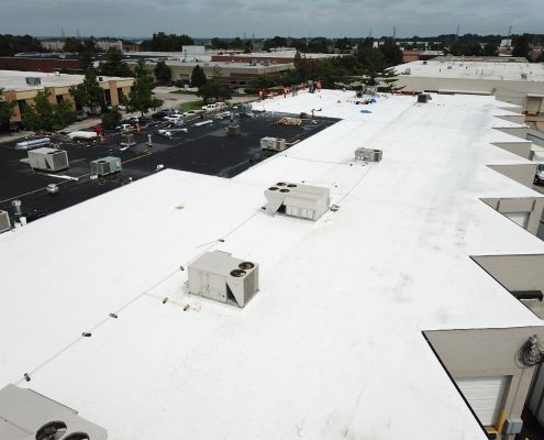 Commercial Roofing project from 1st Choice Construction