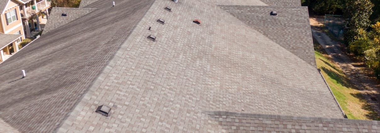 Apartment complex roof