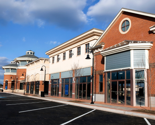 Strip mall