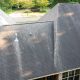 Hail damage on roof