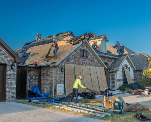 Roofing project